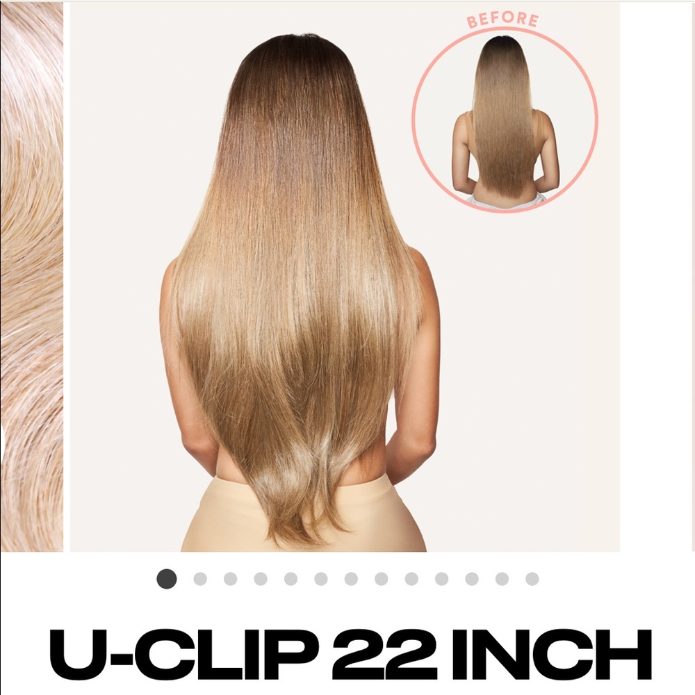 22’’ U-Clip One-Piece Hair Extension by INH Hair
